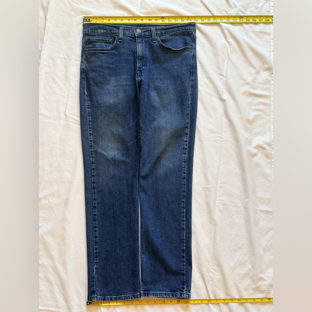 Levi's Dark Blue Men's Straight Jeans